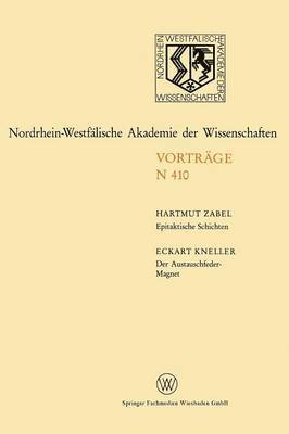 bokomslag Epitaktische Schichten: Neue Strukturen und Phasenbergnge. Der Austauschfeder-Magnet: Ein neus Materialprinzip fr Permanmagnete