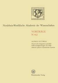 bokomslag Numerische Integration partieller Differentialgleichungen mit Hilfe diskreter passiver dynamischer Systeme