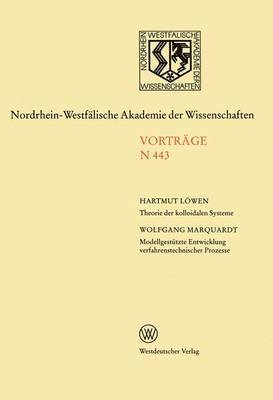 bokomslag Nordrhein-Westflische Akademie der Wissenschaften