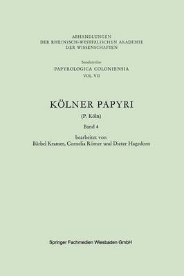 bokomslag Klner Papyri