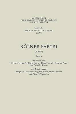 bokomslag Klner Papyri