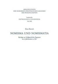bokomslag Nomisma und Nomismatia