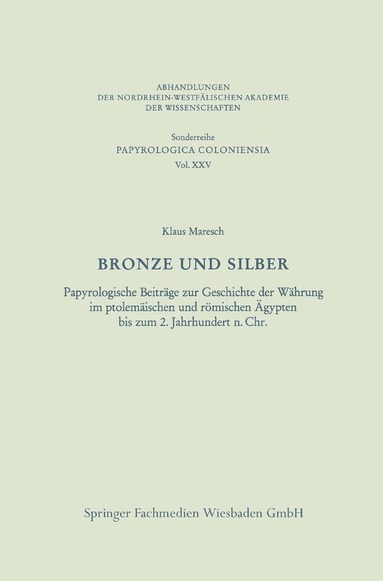 Klaus Maresch - Bronze und Silber, Häftad