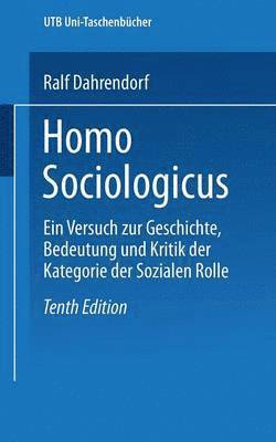 bokomslag Homo Sociologicus