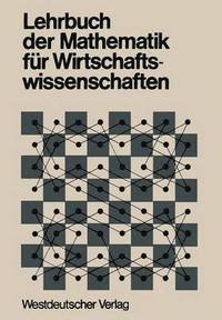 bokomslag Lehrbuch der Mathematik fr Wirtschaftswissenschaften