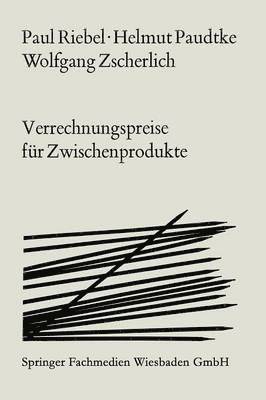 bokomslag Verrechnungspreise fr Zwischenprodukte