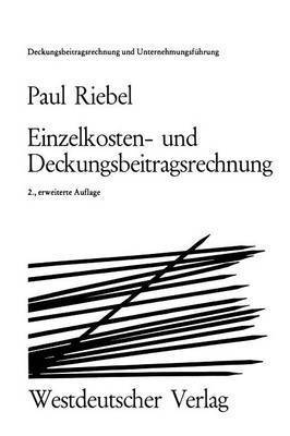 bokomslag Einzelkosten- und Deckungsbeitragsrechnung