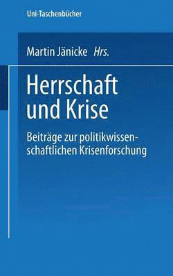 Martin Jänicke, Martin Janicke - Herrschaft und Krise, Häftad