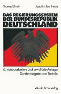 bokomslag Das Regierungssystem der Bundesrepublik Deutschland