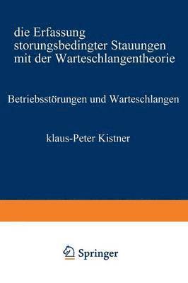 bokomslag Betriebsstrungen und Warteschlangen