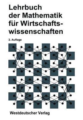 bokomslag Lehrbuch der Mathematik fr Wirtschaftswissenschaften