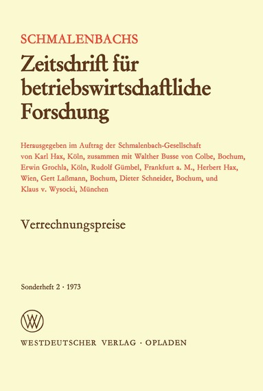Günter Danert - Verrechnungspreise, Häftad