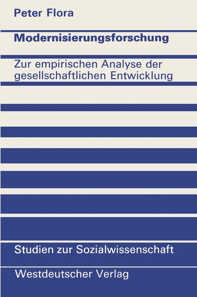 Peter Flora - Modernisierungsforschung, Häftad