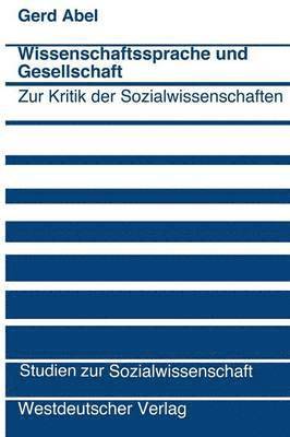 Wissenschaftssprache und Gesellschaft 1