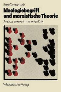 bokomslag Ideologiebegriff und marxistische Theorie