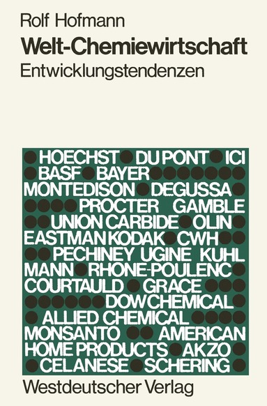 bokomslag Welt-Chemiewirtschaft