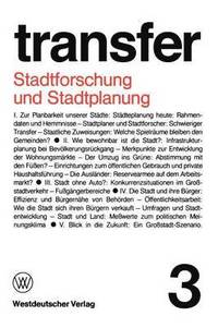bokomslag Stadtforschung und Stadtplanung