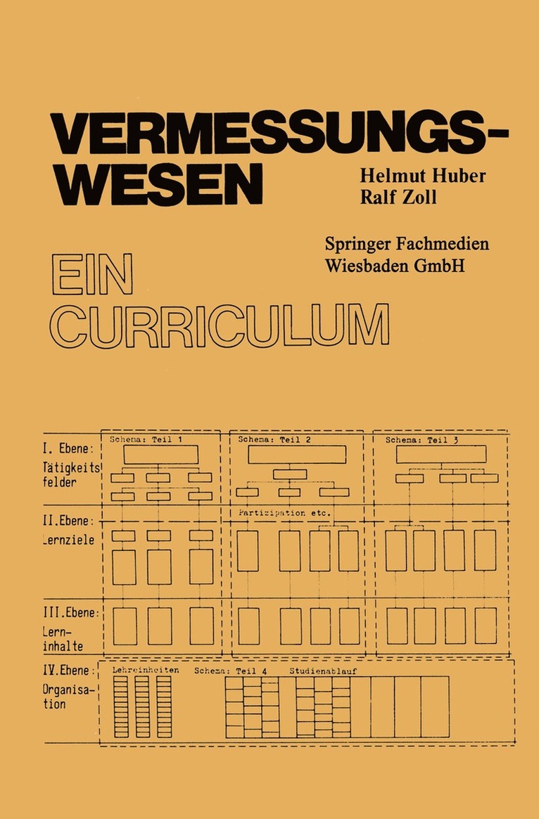 Helmut Huber - Vermessungswesen, Häftad