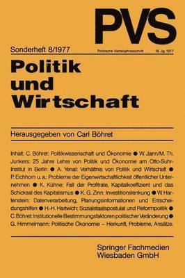 Politik und Wirtschaft 1