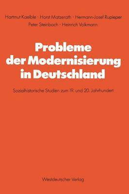 Probleme der Modernisierung in Deutschland 1