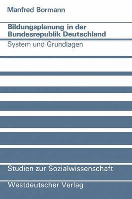 bokomslag Bildungsplanung in der Bundesrepublik Deutschland