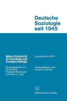 Deutsche Soziologie Seit 1945 1