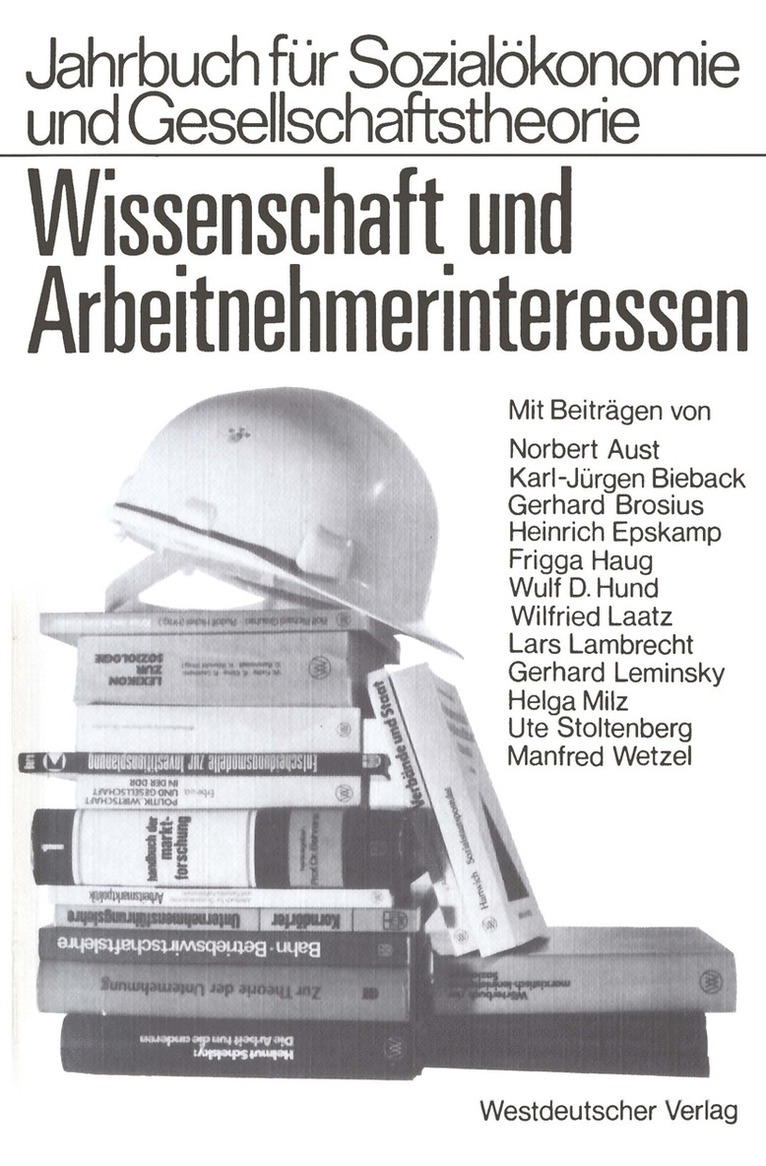 Wissenschaft und Arbeitnehmerinteressen 1