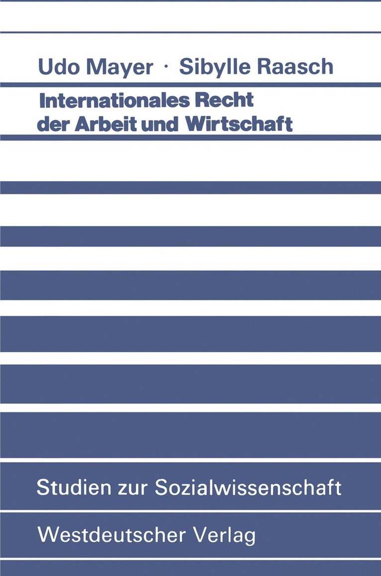 Internationales Recht der Arbeit und Wirtschaft 1