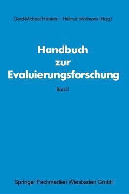 bokomslag Handbuch zur Evaluierungsforschung