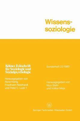 bokomslag Wissenssoziologie