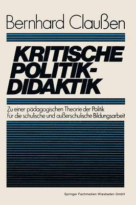 bokomslag Kritische Politikdidaktik