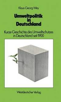 bokomslag Umweltpolitik in Deutschland