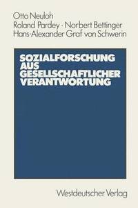 bokomslag Sozialforschung aus gesellschaftlicher Verantwortung