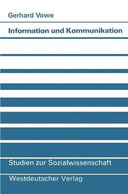 bokomslag Information und Kommunikation
