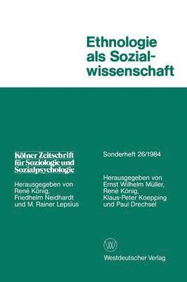 bokomslag Ethnologie als Sozialwissenschaft