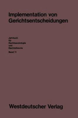 Implementation von Gerichtsentscheidungen 1