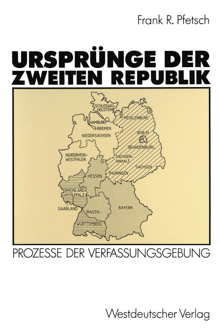 Frank R. Pfetsch, Professor Pfetsch, Frank R. - Ursprünge der Zweiten Republik, Häftad