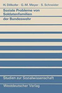 bokomslag Soziale Probleme von Soldatenfamilien der Bundeswehr