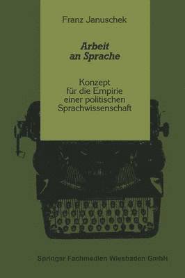 Arbeit an Sprache 1