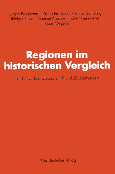 bokomslag Regionen im historischen Vergleich