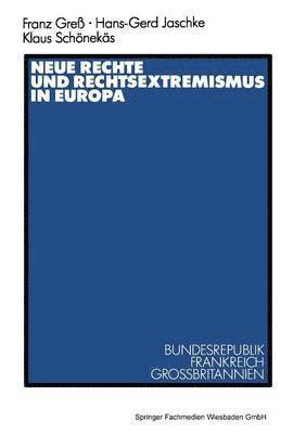 bokomslag Neue Rechte und Rechtsextremismus in Europa