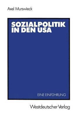 bokomslag Sozialpolitik in den USA