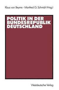 bokomslag Politik in der Bundesrepublik Deutschland