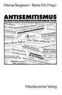 bokomslag Antisemitismus in der politischen Kultur nach 1945