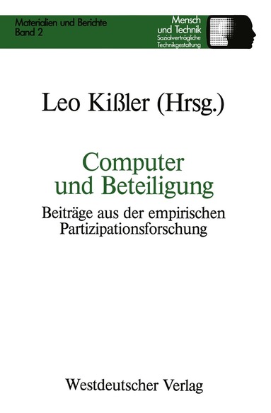 Leo Kissler - Computer und Beteiligung, Häftad