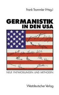 bokomslag Germanistik in den USA