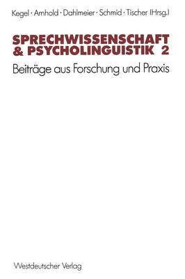 Sprechwissenschaft & Psycholinguistik 2 1