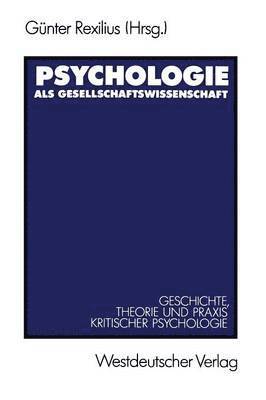 Psychologie als Gesellschaftswissenschaft 1