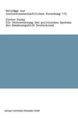 Die Untersttzung des politischen Systems der Bundesrepublik Deutschland 1