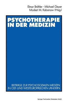 Psychotherapie in der Medizin 1